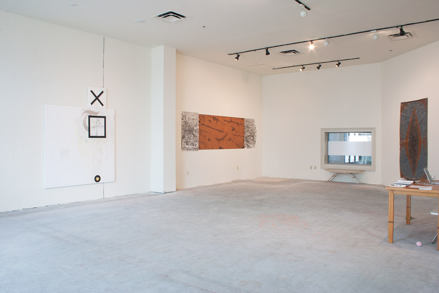 Four Atlantans, Alejandro Aguilera, Brian Dettmer, Craig Drennen, and Jiha Moon, exhibition view, 2013.