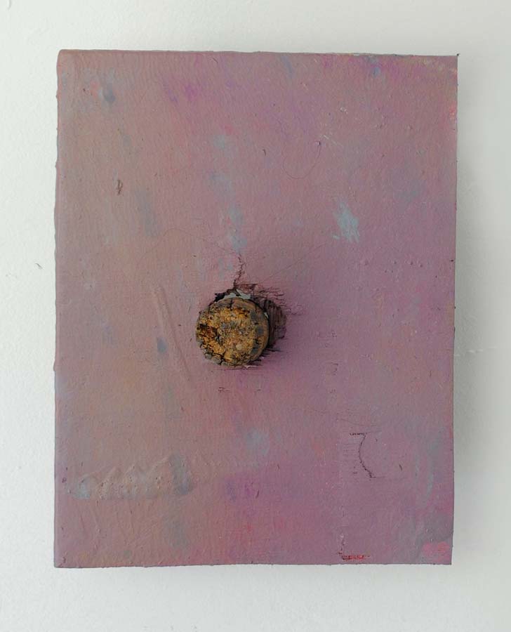 Jane Fox Hipple, Dysfunction, 2014, Acrylic on wood, 9.5 x 7.5 x 4 inches
